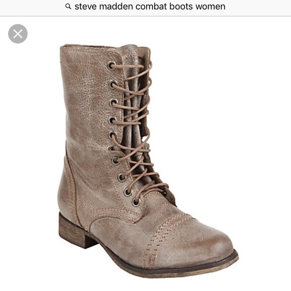 Steve Madden combat boots - Picture 2 of 5